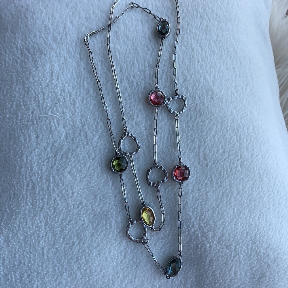 LIA SOPHIA MULTICOLOURED LONG NECKLACE